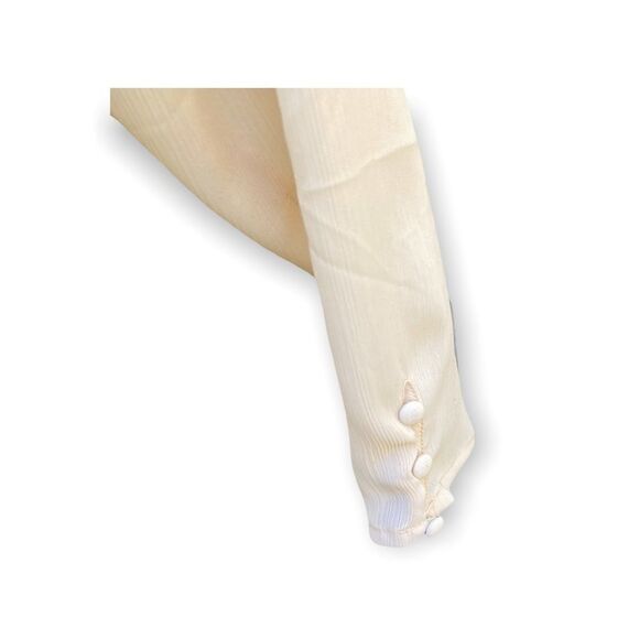 HYFVE Smocked Crop Top Blouse Size M NWOT - Picture 4 of 6